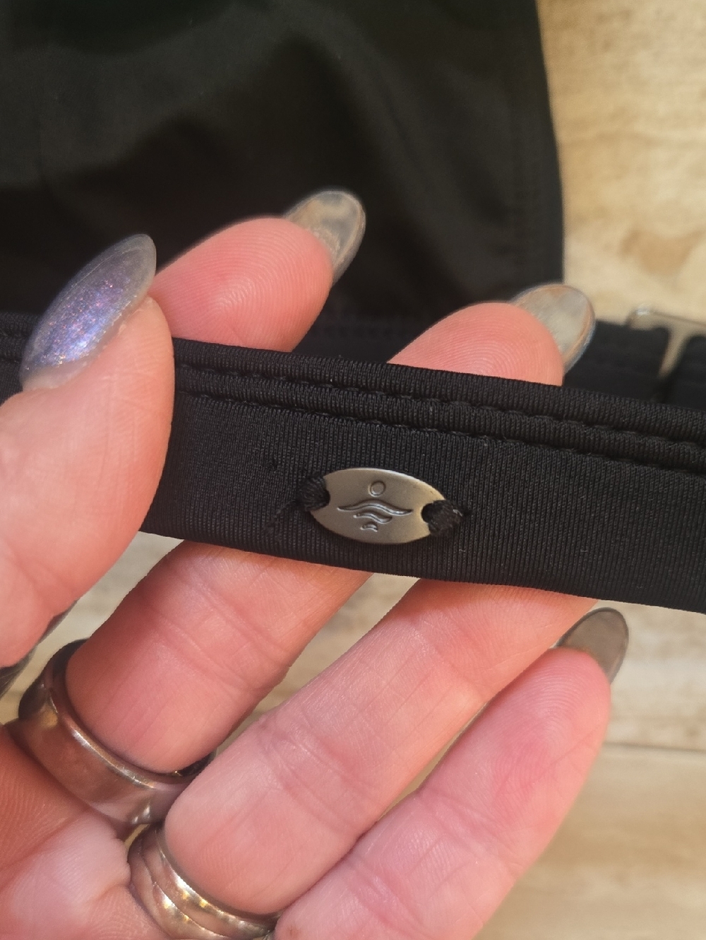 New Halara Black Athleisure/Bikini  Top - Picture 7 of 9